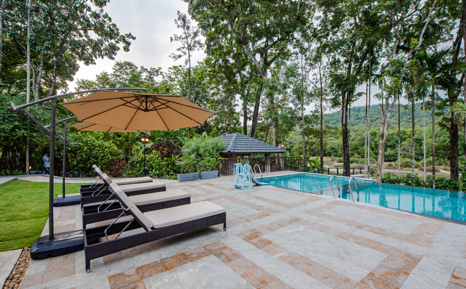 Shanthi Kunnj Riverside Exotica Chikmagalur Exterior photo